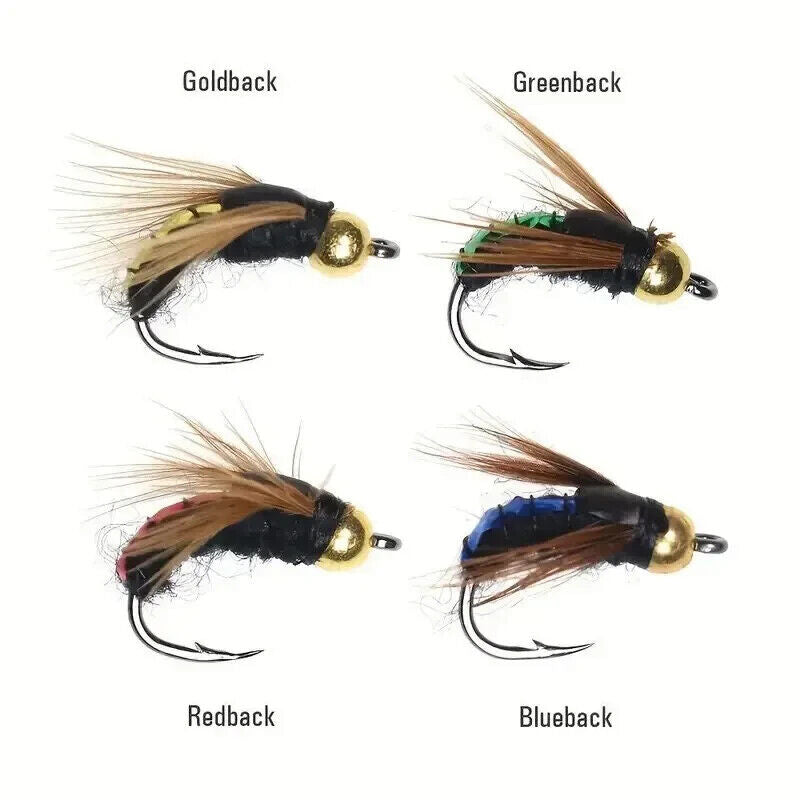 10 x INSECT FISHING LURES