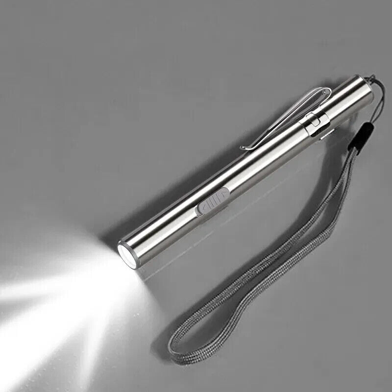 LED PEN TORCH LIGHT, RECHARGABLE