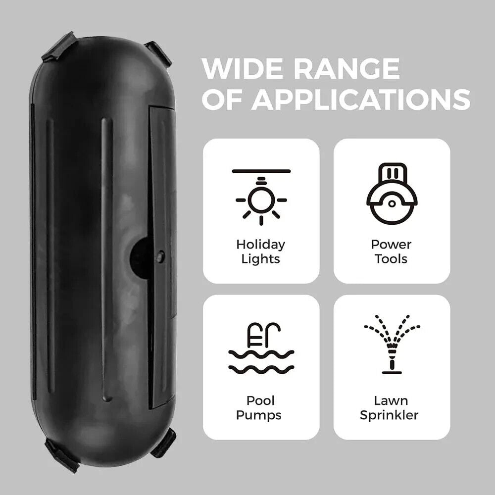 WATERPROOF EXTENSION LEAD JUNCTION BOX