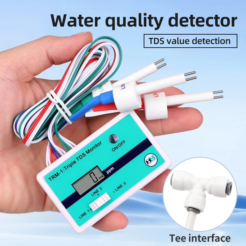 HM DIGITAL TRIPLE TDS METER