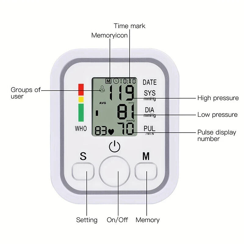 DIGITAL BLOOD PRESSURE MONITOR