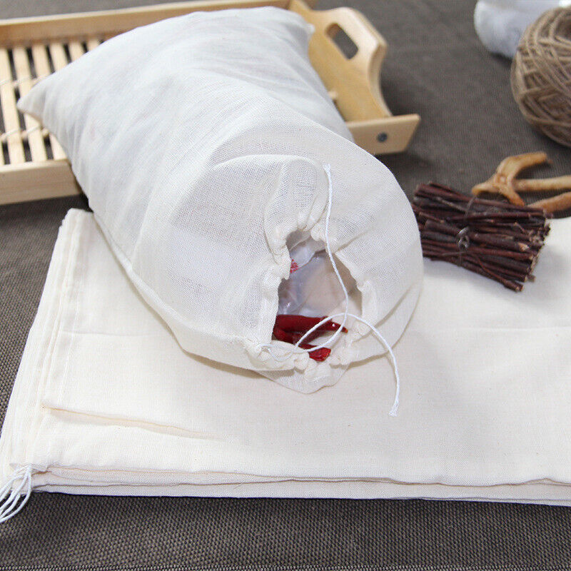 REUSABLE MUSLIN STRAINING BAG 25x30cm