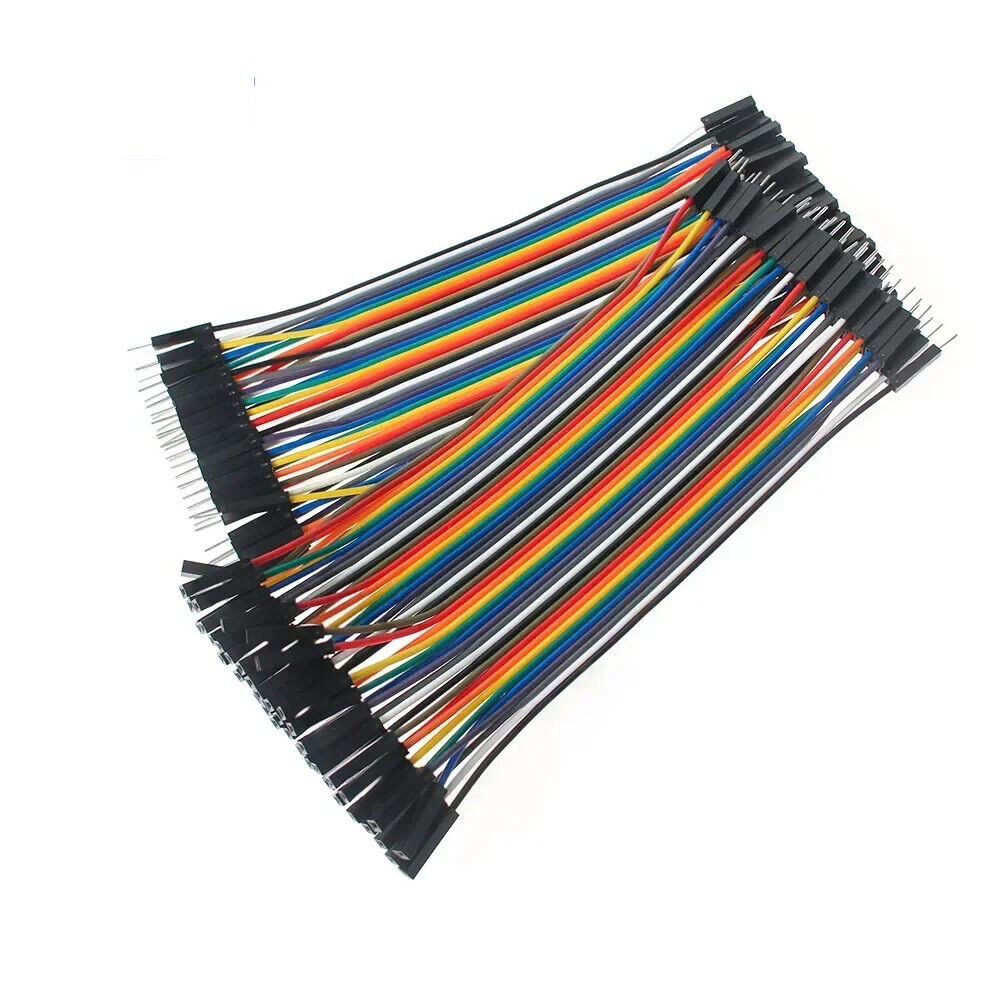 20 PIN JUMPER WIRE DUPONT LINE 20cm M-M M-F F-F, ARDUINO BREADBOARD DIY KIT