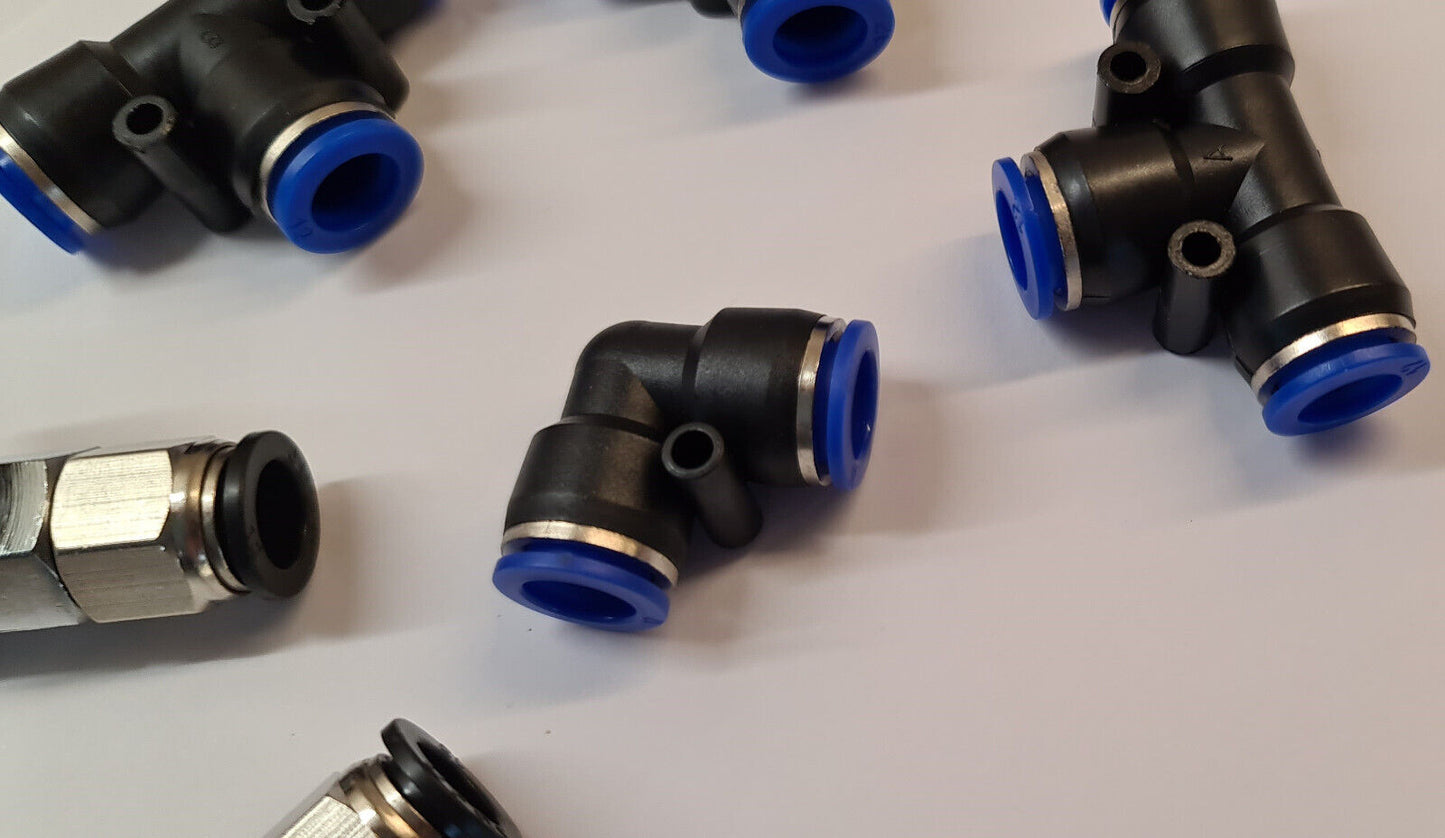 EVOLUTION AQUA 12mm PUSH FIT CONNECTOR SET FOR NEXUS FILTERS