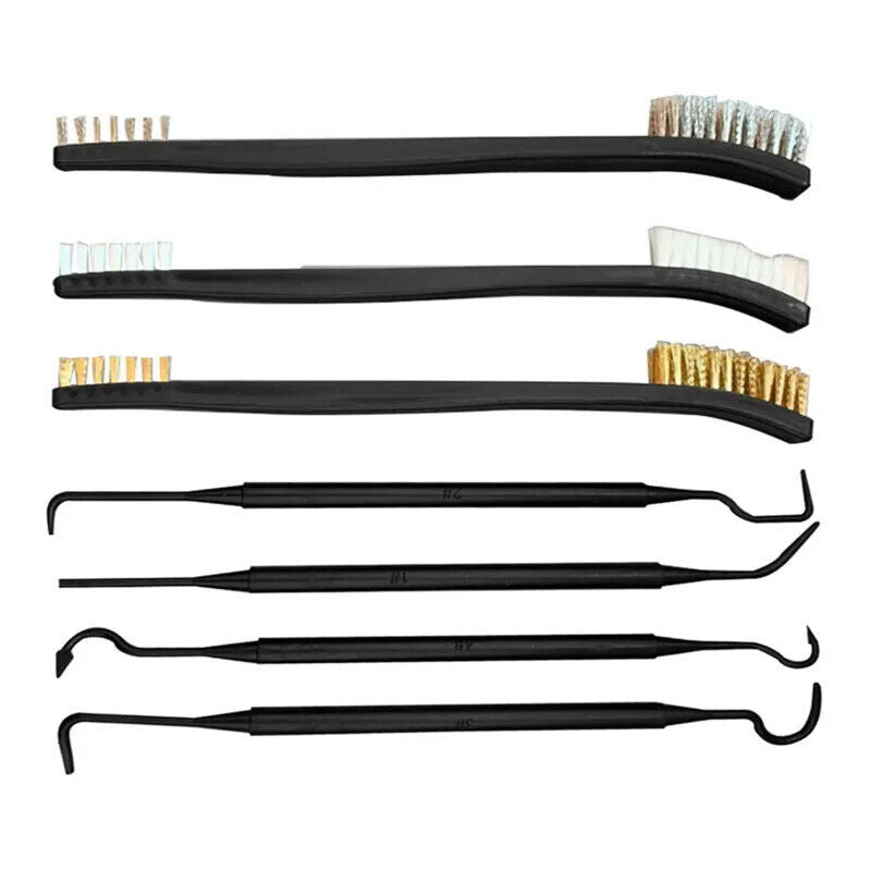 7 x CLEANING BRUSH & PICK SET