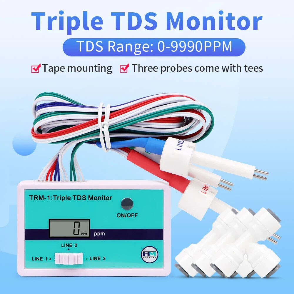 HM DIGITAL TRIPLE TDS METER