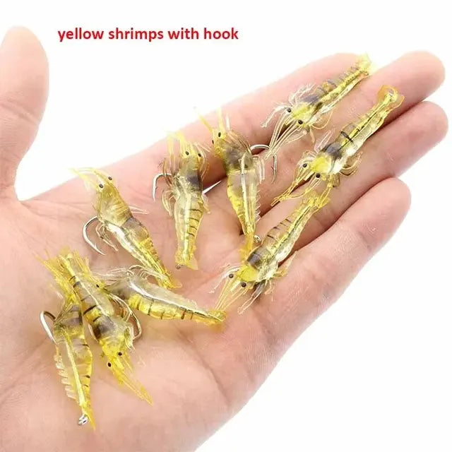 20 x SHRIMP FISHING LURES