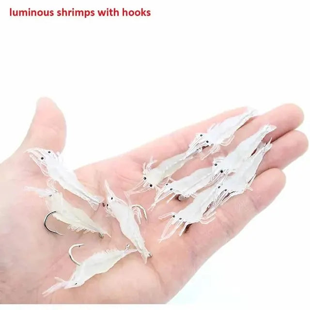 20 x SHRIMP FISHING LURES