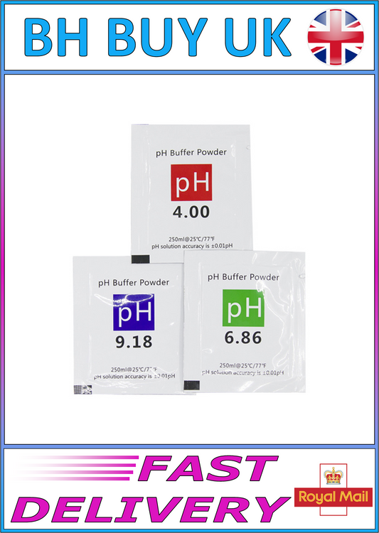 PH CALIBRATION BUFFER POWDER, 4.01 6.86 9.18