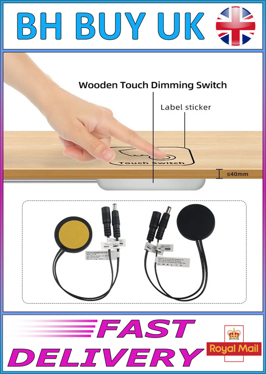 12V / 24V DC HIDDEN DIMMING LIGHT TOUCH SWITCH 5A 60W