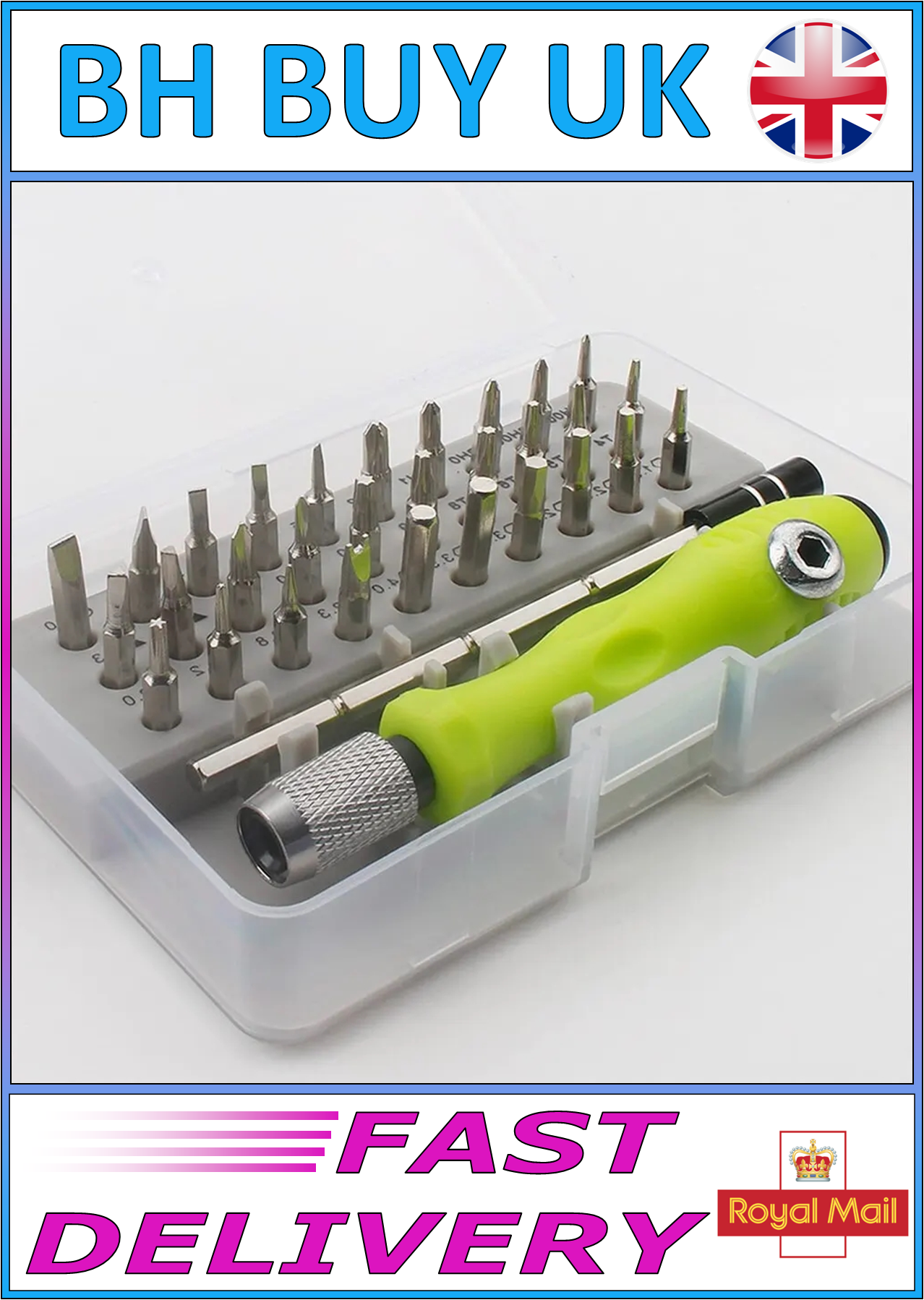 32 IN 1 MINI PRECISION SCREWDRIVER SET