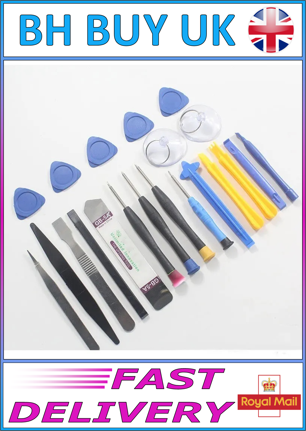 21 in 1 MOBILE PHONE / TABLET DISASSEMBLY REPAIR KIT