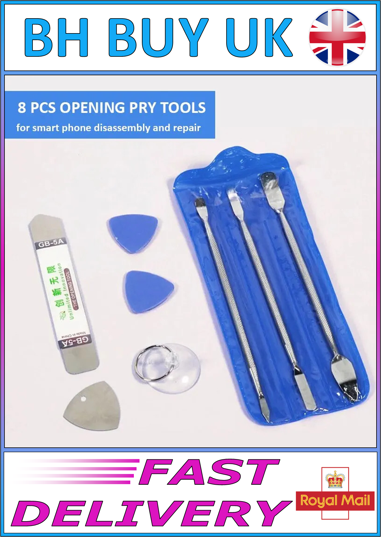 8 IN 1 MOBILE PHONE REPAIR TOOL KIT