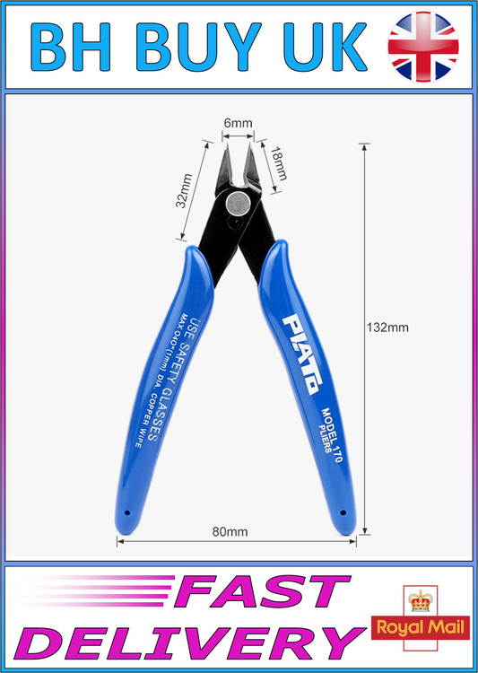 130mm DIAGONAL PLIERS, WIRE CUTTER