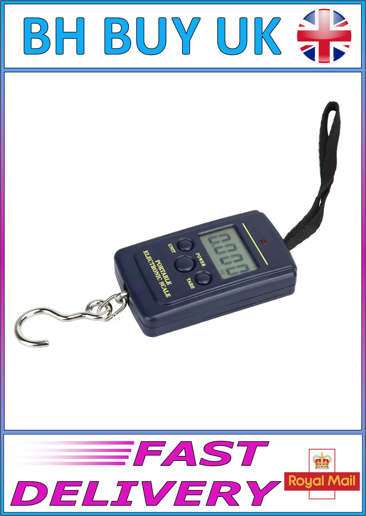 40kg DIGITAL LUGGAGE / FISHING SCALES