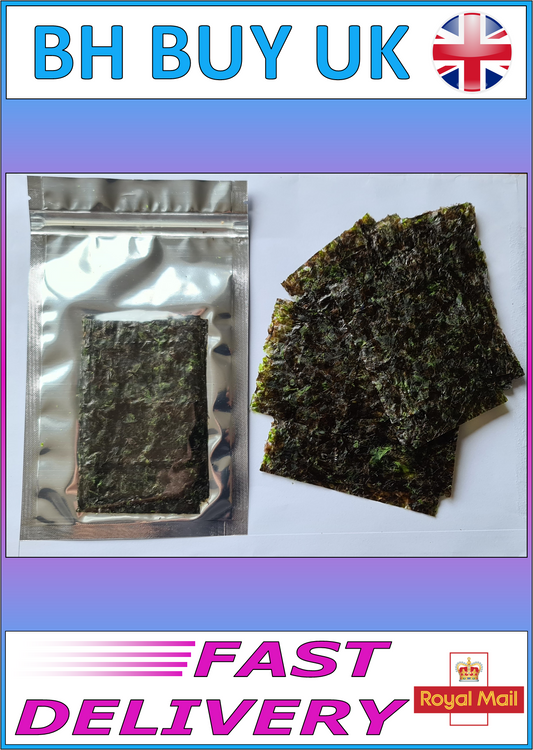 MARINE AQUARIUM NORI SEAWEED SHEETS, GRADE A