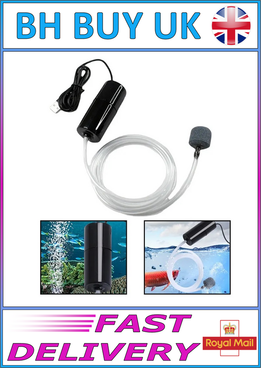 AQUARIUM MINI USB AIR PUMP