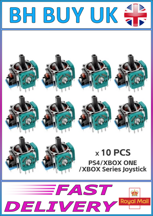 10 x PS4 PS5 REPLACEMENT ANALOG JOYSTICK CONTROLLER REPAIR