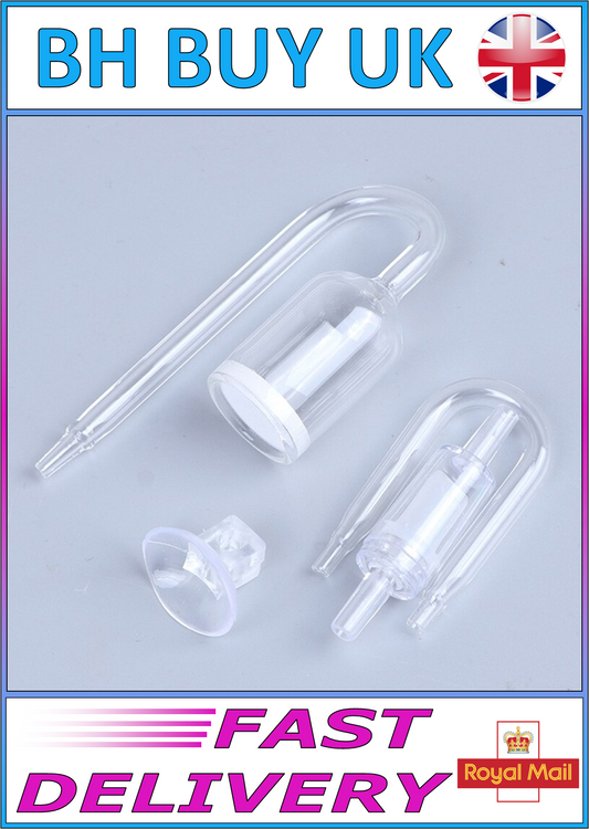 AQUARIUM GLASS CO2 DIFFUSER SET, U SHAPE