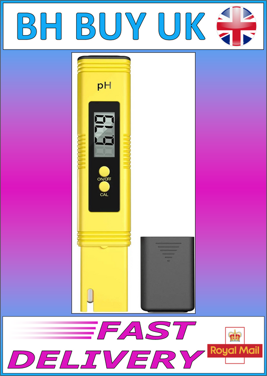 AQUARIUM HANDHELD PH METER WITH CASE