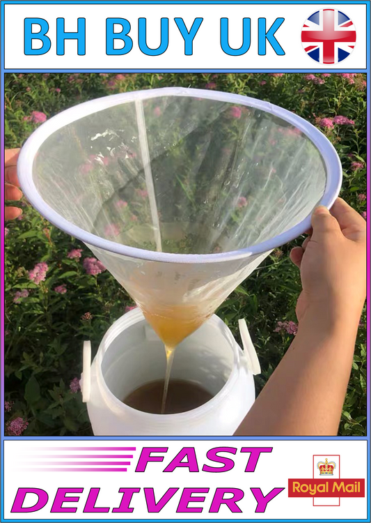 100 MICRON NYLON MESH FILTER CONE SIEVE 34CM