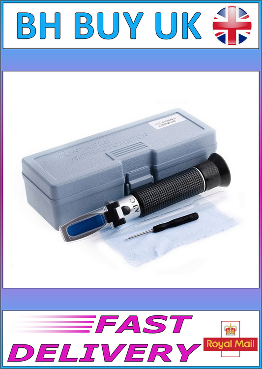 MARINE AQUARIUM SALINITY REFRACTOMETER ATC