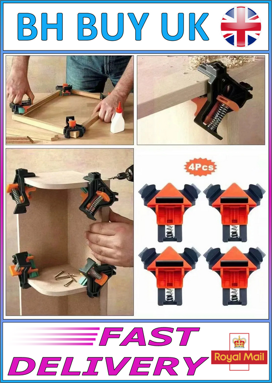 4 x 90 DEGREE RIGHT ANGLE CLAMPS