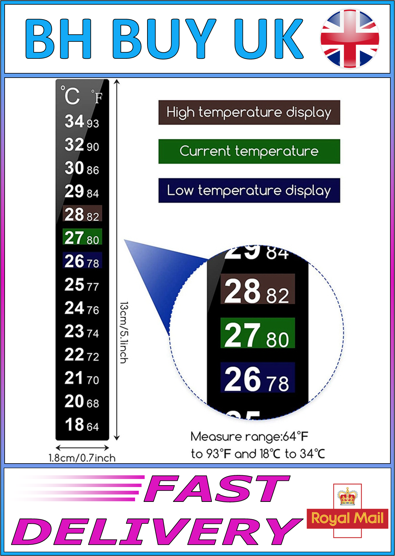 LCD THERMOMETER AQUARIUM HOMEBREW