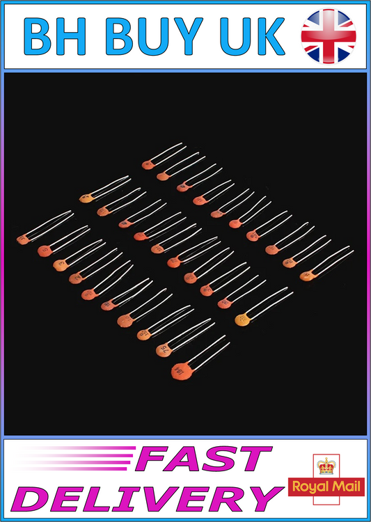 960 x CERAMIC CAPACITOR SET 2pF-0.1uF