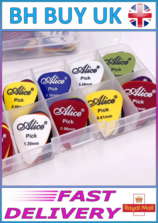 50 x GUITAR PICKS MIXED PACK