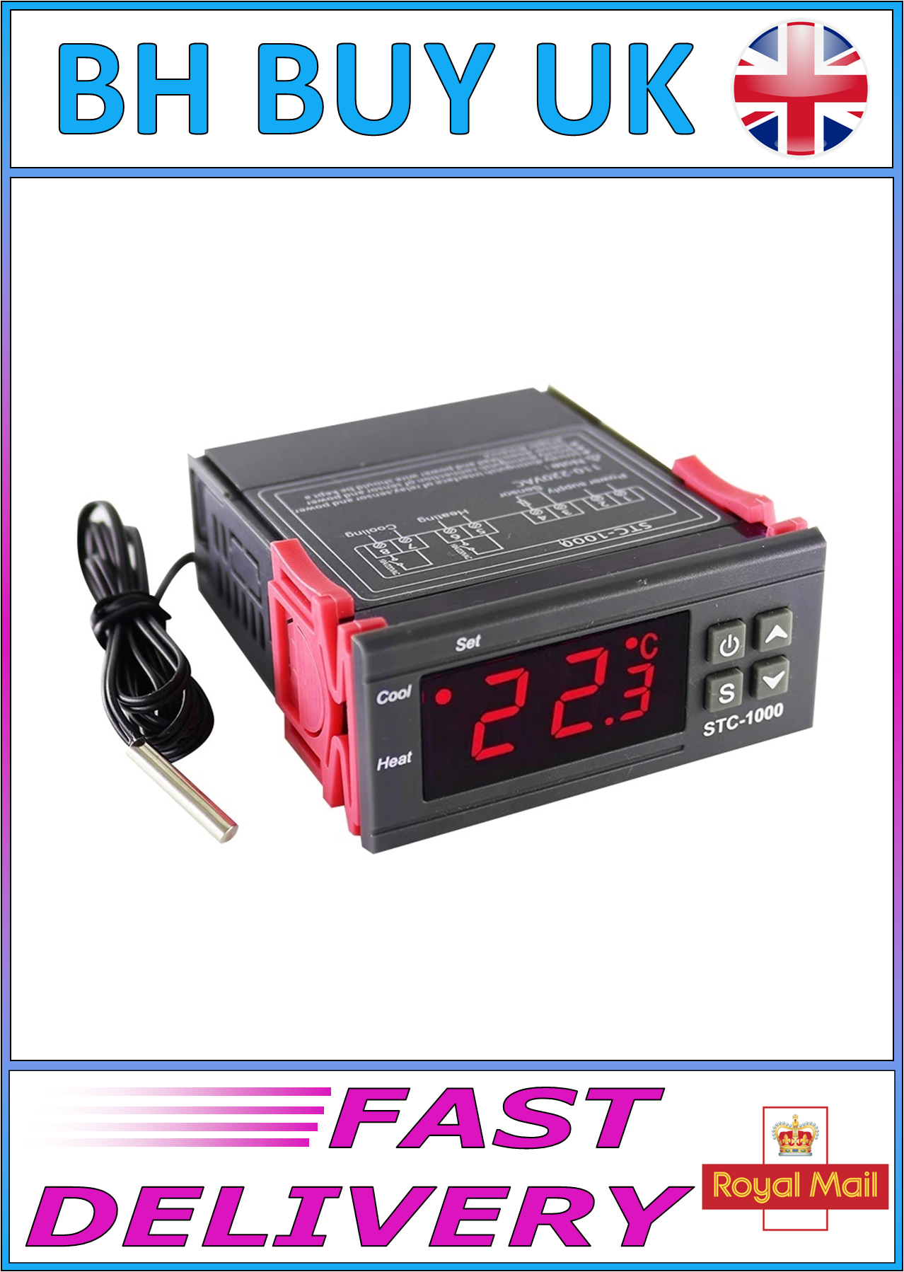 AQUARIUM STC-1000 DIGITAL TEMPERATURE CONTROLLER