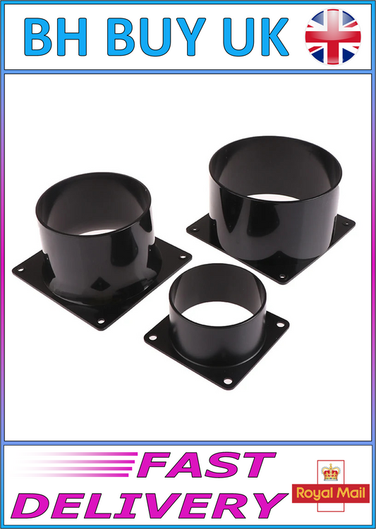 ABS FLANGE WALL DUCTING OUTLET PLATE