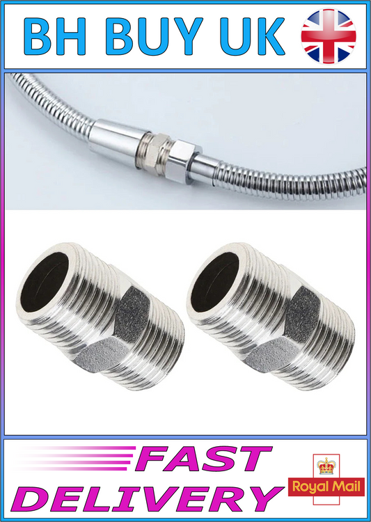 1/2" TO 1/2" INCH SHOWER HOSE COUPLER