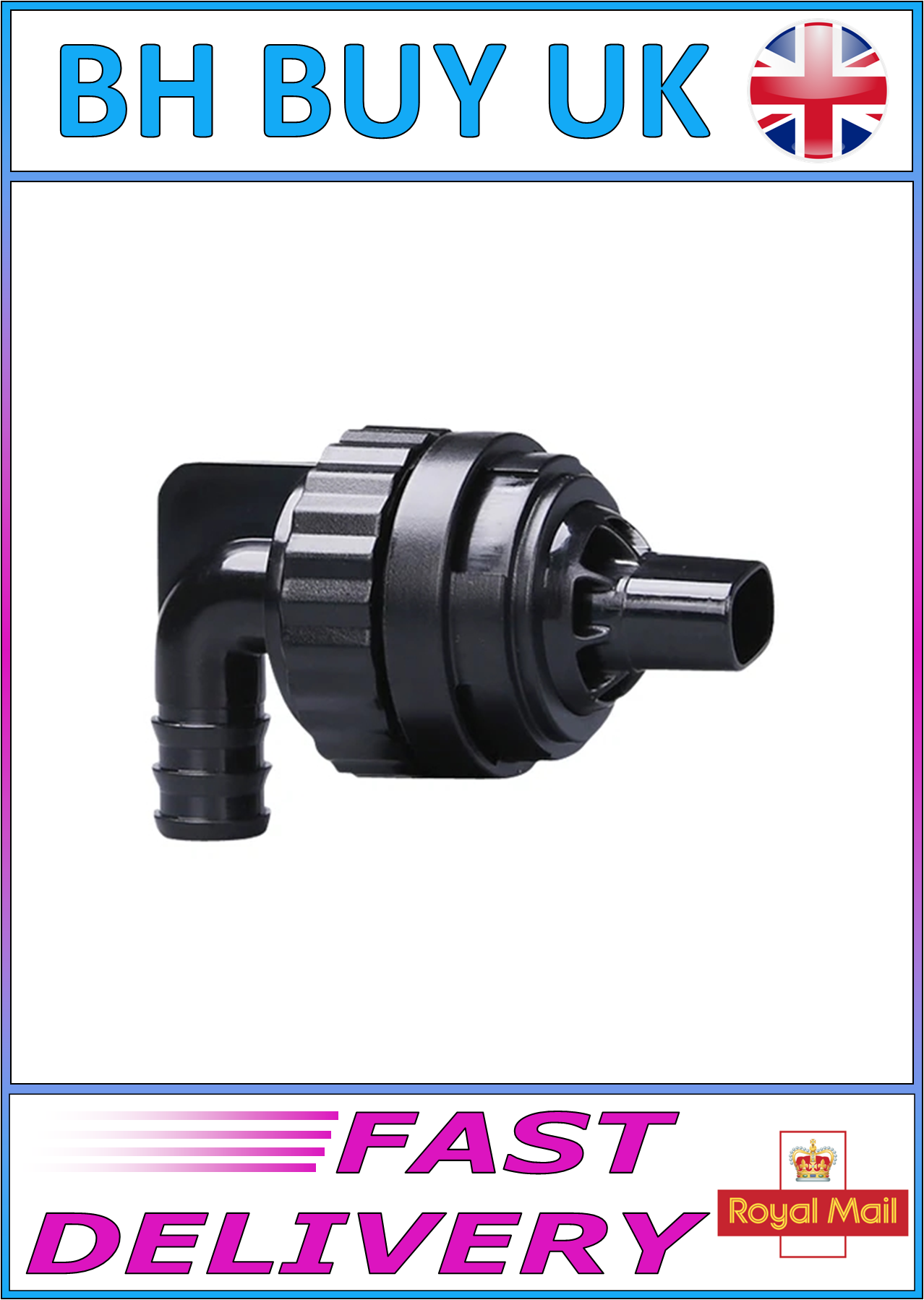 AQUARIUM TANK CONNECTOR OUTFLOW PIPE