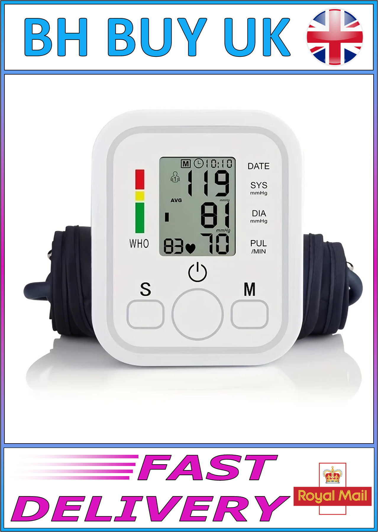 DIGITAL BLOOD PRESSURE MONITOR