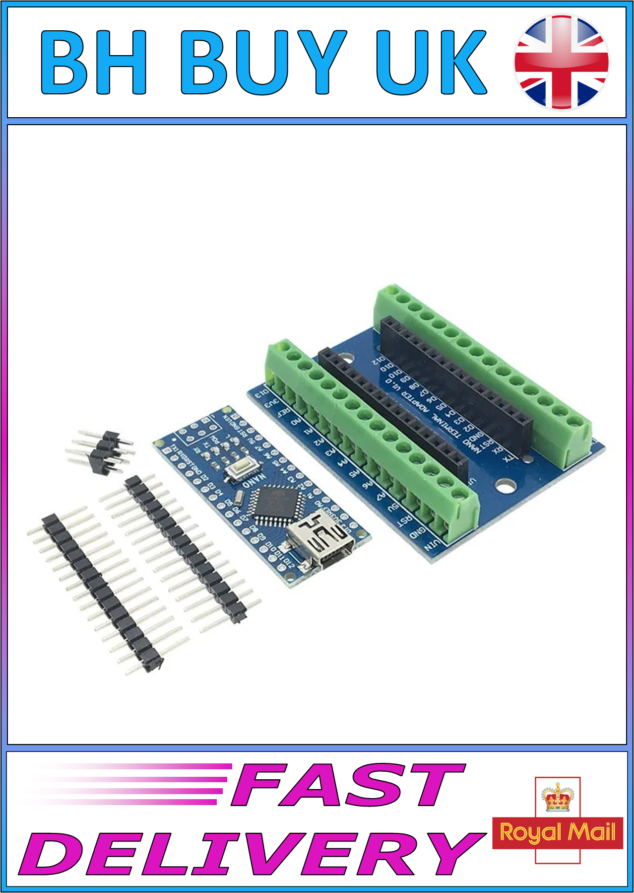 NANO V3.0 3.0 CONTROLLER TERMINAL ADAPTER EXPANSION BOARD