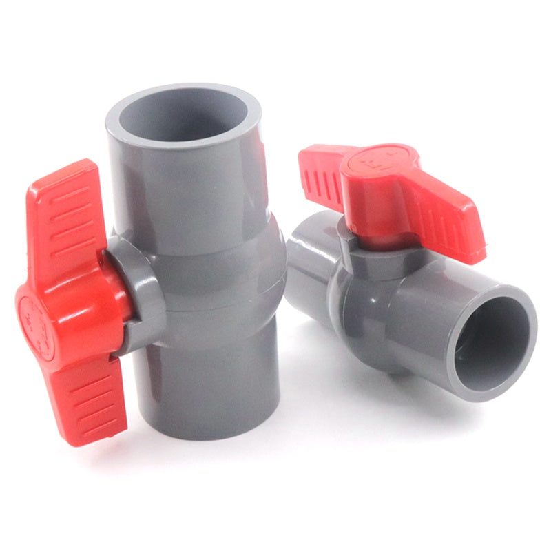 AQUARIUM POND PVC BALL VALVE TAPS 20 25 32mm