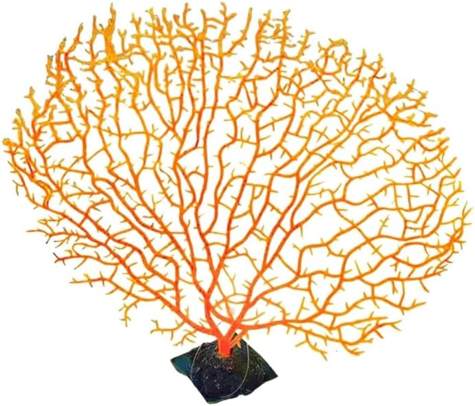 AQUARIUM ARTIFICIAL SEA FAN CORALS