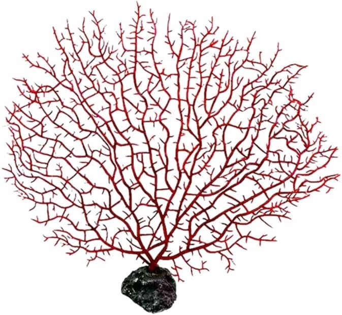 AQUARIUM ARTIFICIAL SEA FAN CORALS