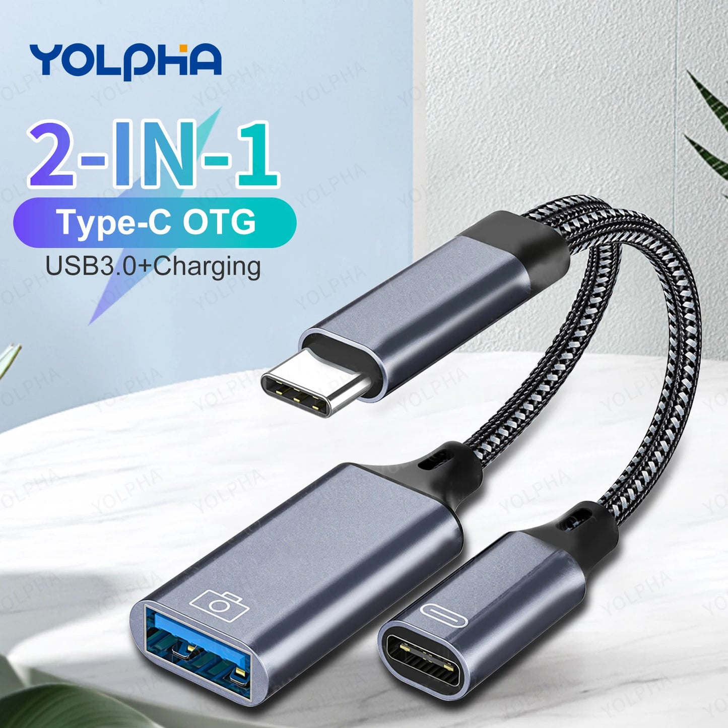 2 in 1 TYPE C OTG CABLE