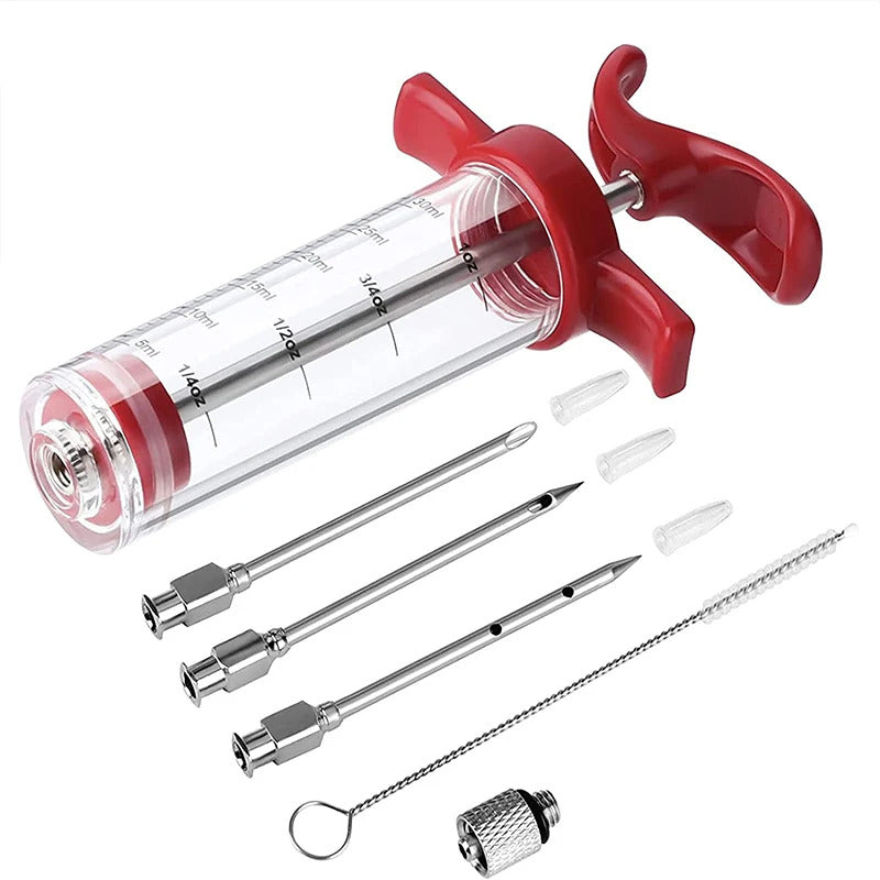 MEAT MARINADE INJECTOR SYRINGE