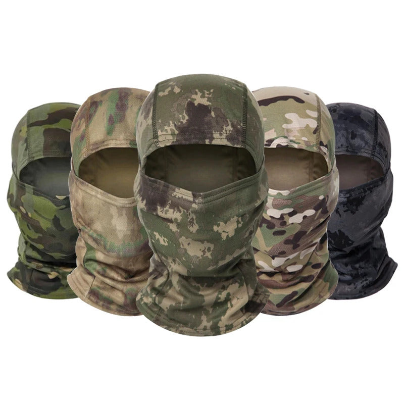 CAMOUFLAGE BALACLAVA HATS - FULL FACE