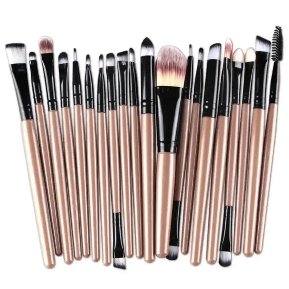 20 x EYE SHADOW / EYELINER MAKEUP BRUSH SET