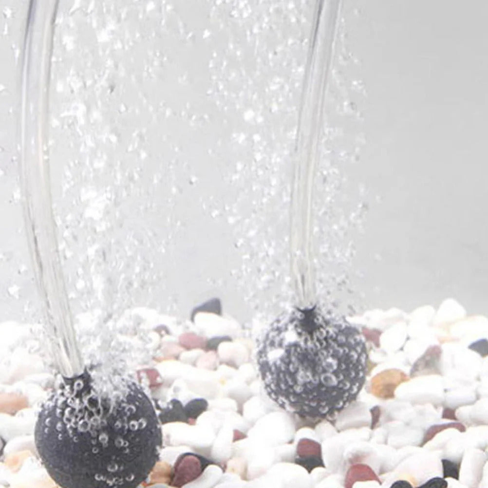 6 x 20cm AQUARIUM ROUND BALL AIRSTONES