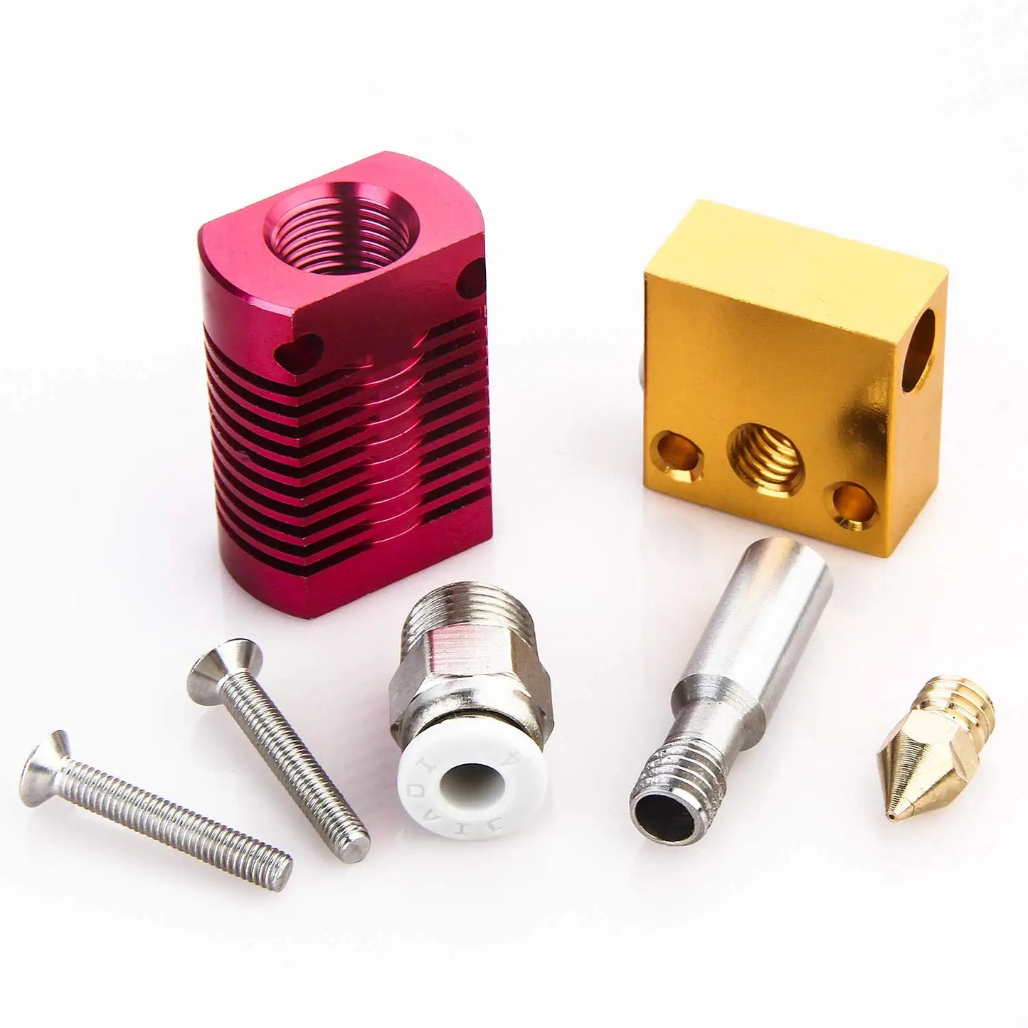 3D PRINTER EXTRUDER HOTEND & 3 0.4mm NOZZLES