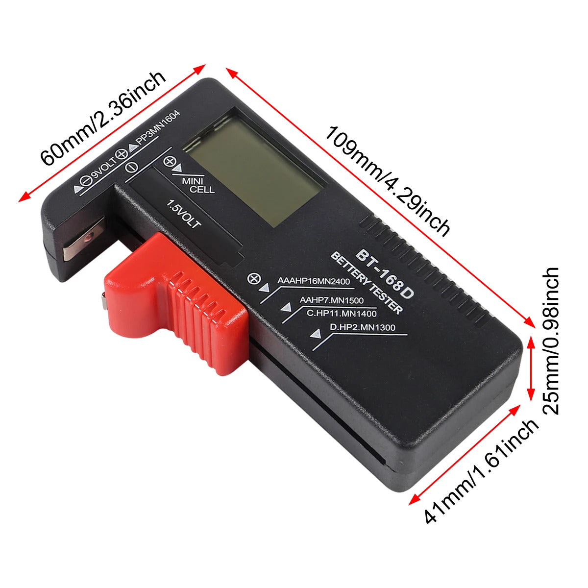 DIGITAL BATTERY VOLT TESTER