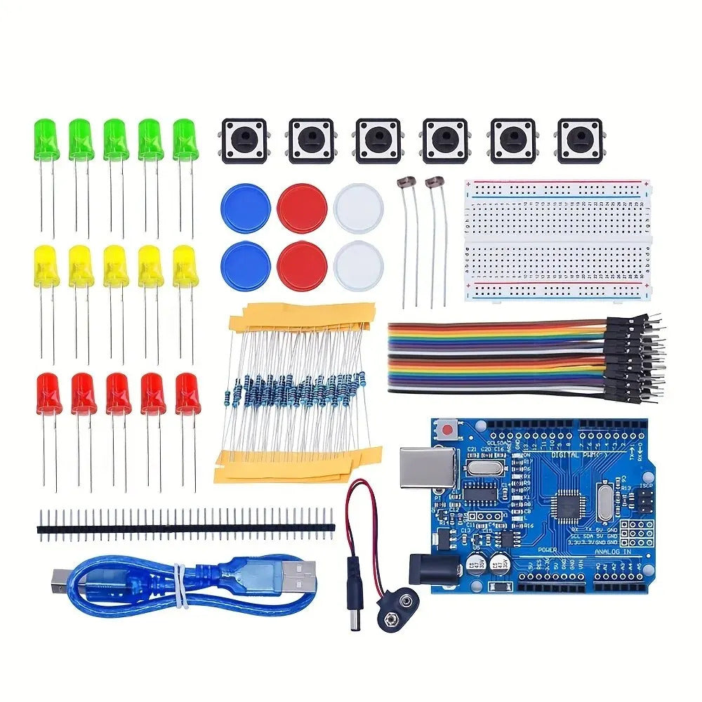 DIY STARTER KIT FOR UNO R3 ARDUINO 12 IN 1