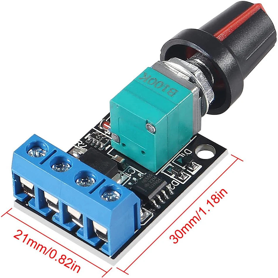 VOLTAGE REGULATOR PWM 5V 12V 10A MOTOR SPEED CONTROLLER