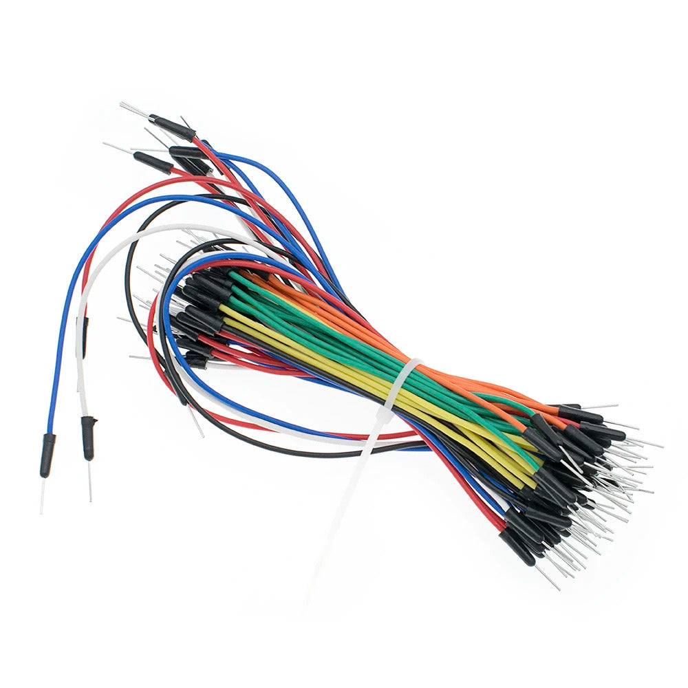 BREADBOARD MB102 3.3V 5V JUMPER WIRES AND POWER MODULE KIT