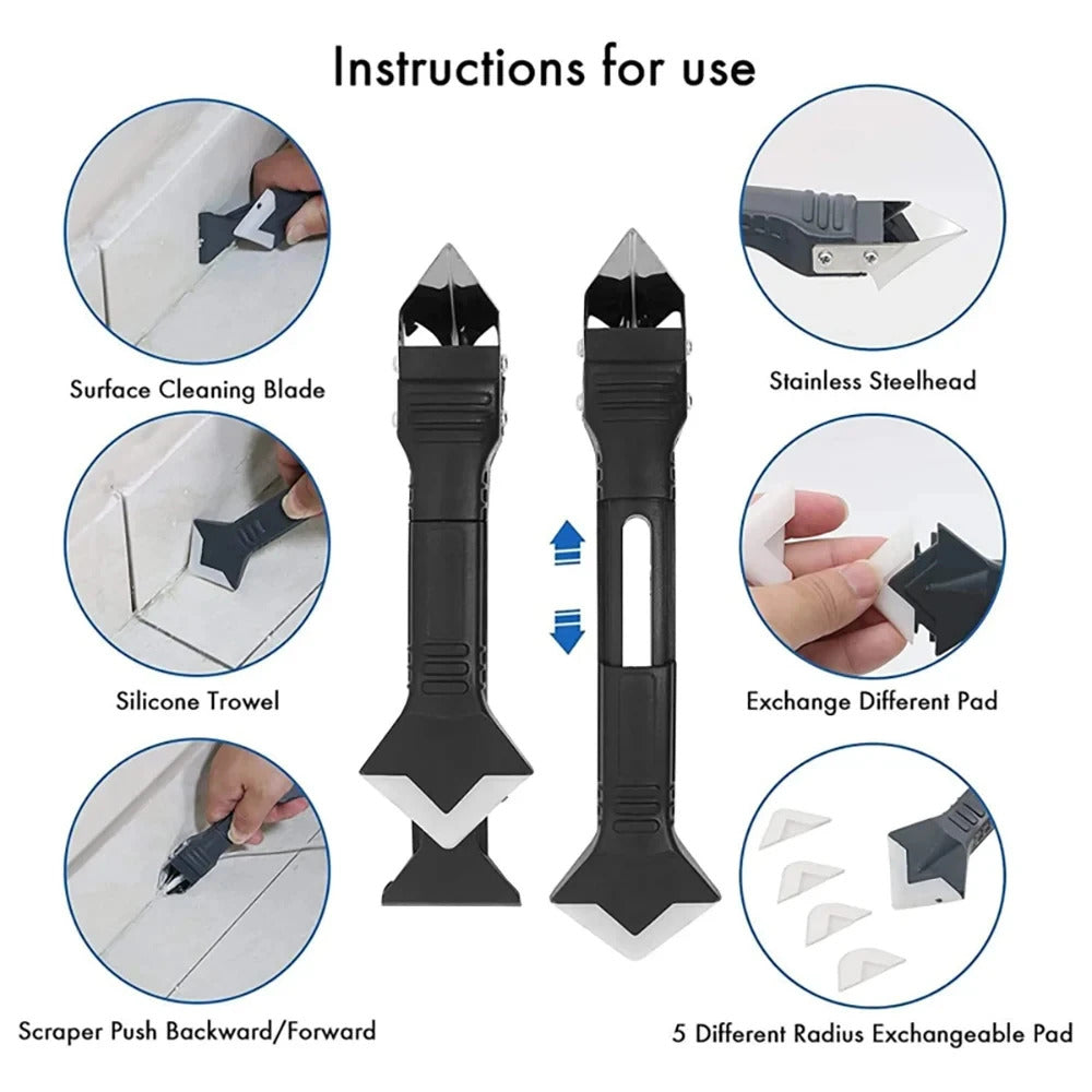 5 IN 1 SILICONE REMOVAL & FINISHING TOOL